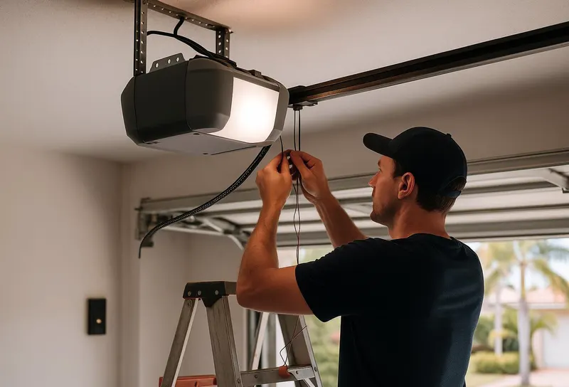 Garage Door Spring Repair in Florahome